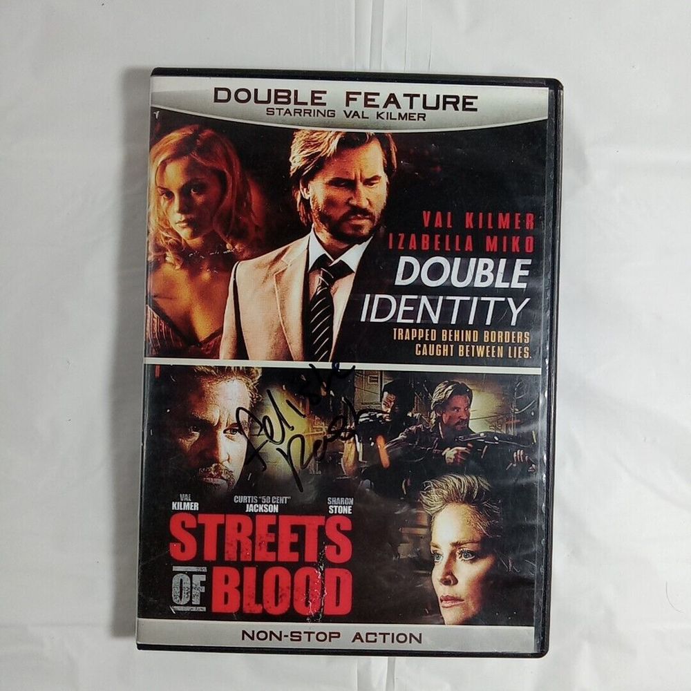 Double Feature Dvd Double Identity & Streets Of Blood - Picture 1 of 4